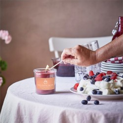 ŚWIECZKA ZAPACH śmieszny prezent MAM TO W DUPIE jagody PREZENT