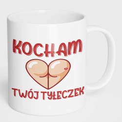 KUBEK BIAŁY PREZENT NA WALENTYNKI BC-Walentynki 45