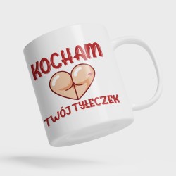 KUBEK BIAŁY PREZENT NA WALENTYNKI BC-Walentynki 45