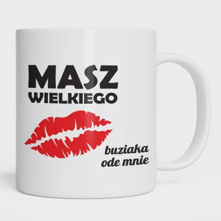 KUBEK BIAŁY Z NADRUKIEM WSPANIAŁY PREZENT NA WALENTYNKI BC-Walentynki 16