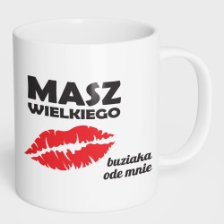 KUBEK BIAŁY Z NADRUKIEM WSPANIAŁY PREZENT NA WALENTYNKI BC-Walentynki 16