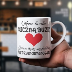KUBEK BIAŁY PREZENT NA WALENTYNKI BC-Walentynki 44