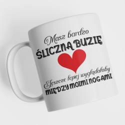KUBEK BIAŁY PREZENT NA WALENTYNKI BC-Walentynki 44
