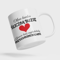 KUBEK BIAŁY PREZENT NA WALENTYNKI BC-Walentynki 44