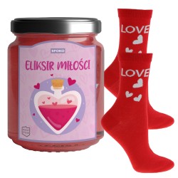 SPOKO Skarpetki ELIKSIR MIŁOŚCI Kreatywny Prezent na Dzień MAMY MATKI r. 38-41