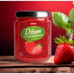 Skarpetki w Słoiku DŻEM TRUSKAWKOWY Prezent na Dzień MAMY MATKI CZERW r. 38-41