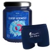 Bokserki w Słoiku ELIKSIR GOTOWOŚCI Prezent DLA MĘŻCZYZNY GRANATOWE r. XL