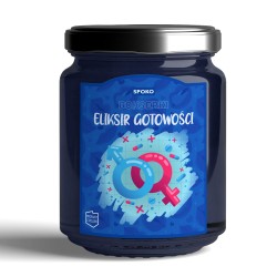 Bokserki w Słoiku ELIKSIR GOTOWOŚCI Prezent DLA MĘŻCZYZNY GRANATOWE r. XL