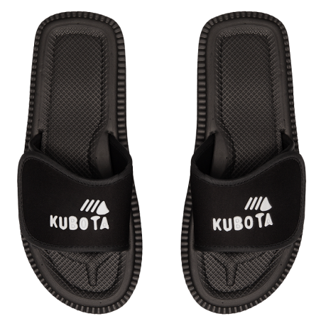 Klapki Kubota Rzep czarne