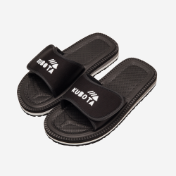 Klapki Kubota Rzep czarne