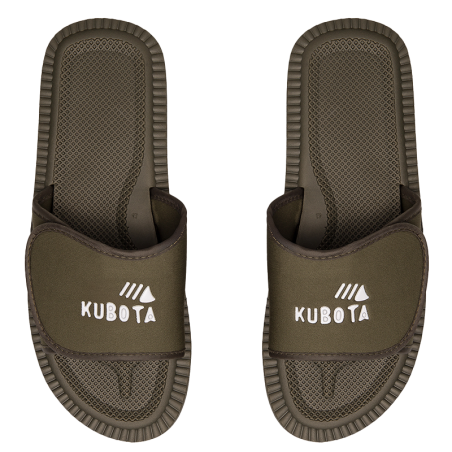 Klapki Rzep Kubota khaki