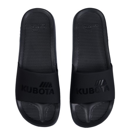 Klapki Kubota Basenowe Plain Czarne