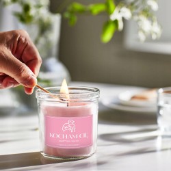 ŚWIECZKA ZAPACH śmieszny prezent KOCHAM CIĘ jaśmin PREZENT